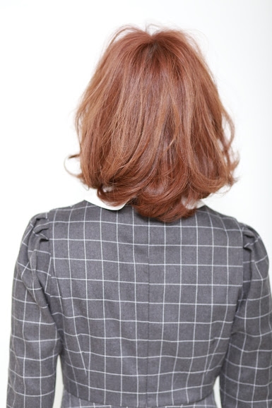 ラズベリーモカ×エアリーミディ：Hair Catalog／ヘアカタログ｜【東陽町駅1分の美容室】縮毛矯正/髪質改善特化サロンaddict（アディクト）