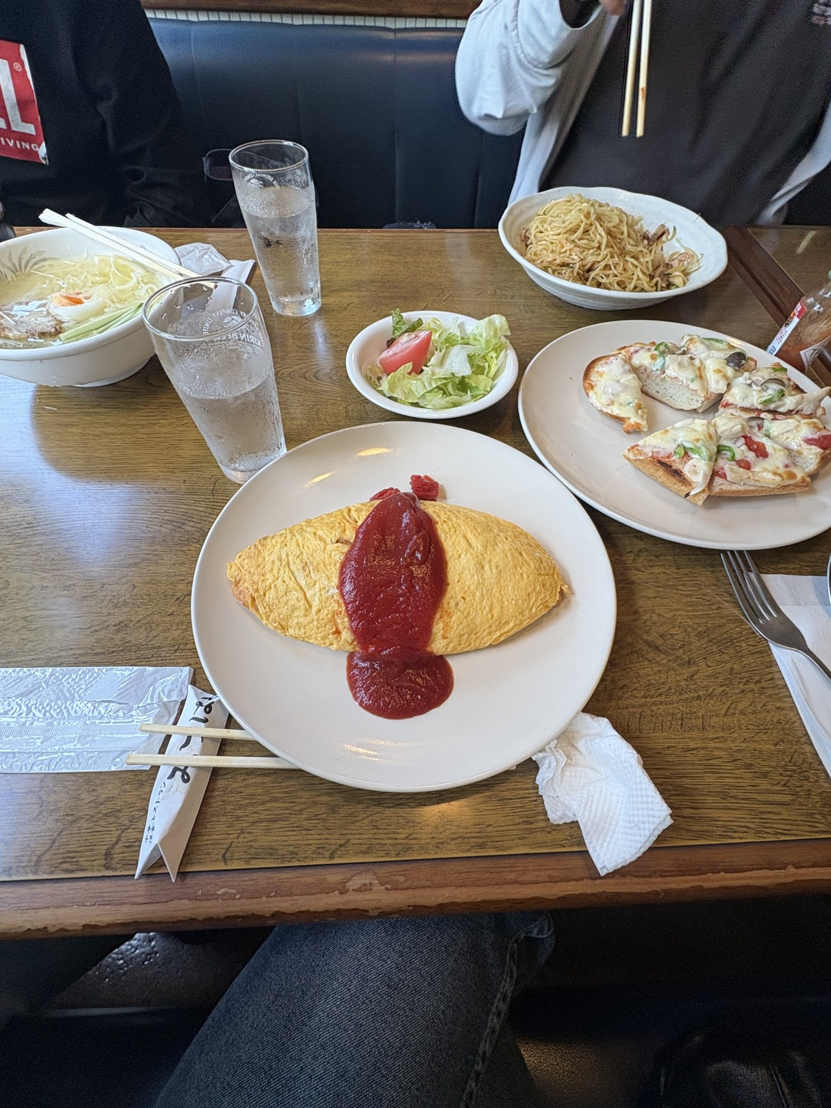 ふわとろオムライスでほっこりランチ
