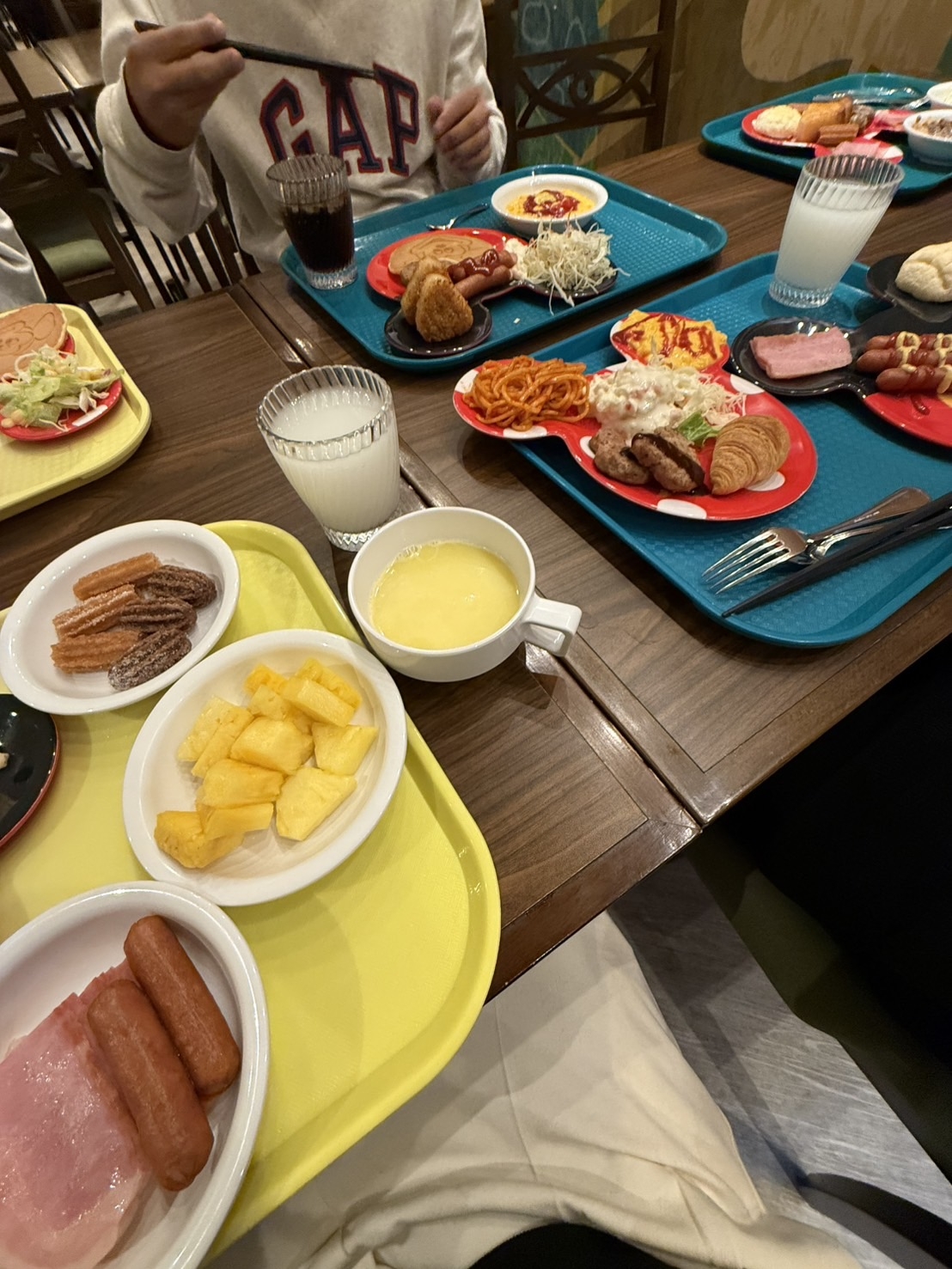 朝食ブュッフェ