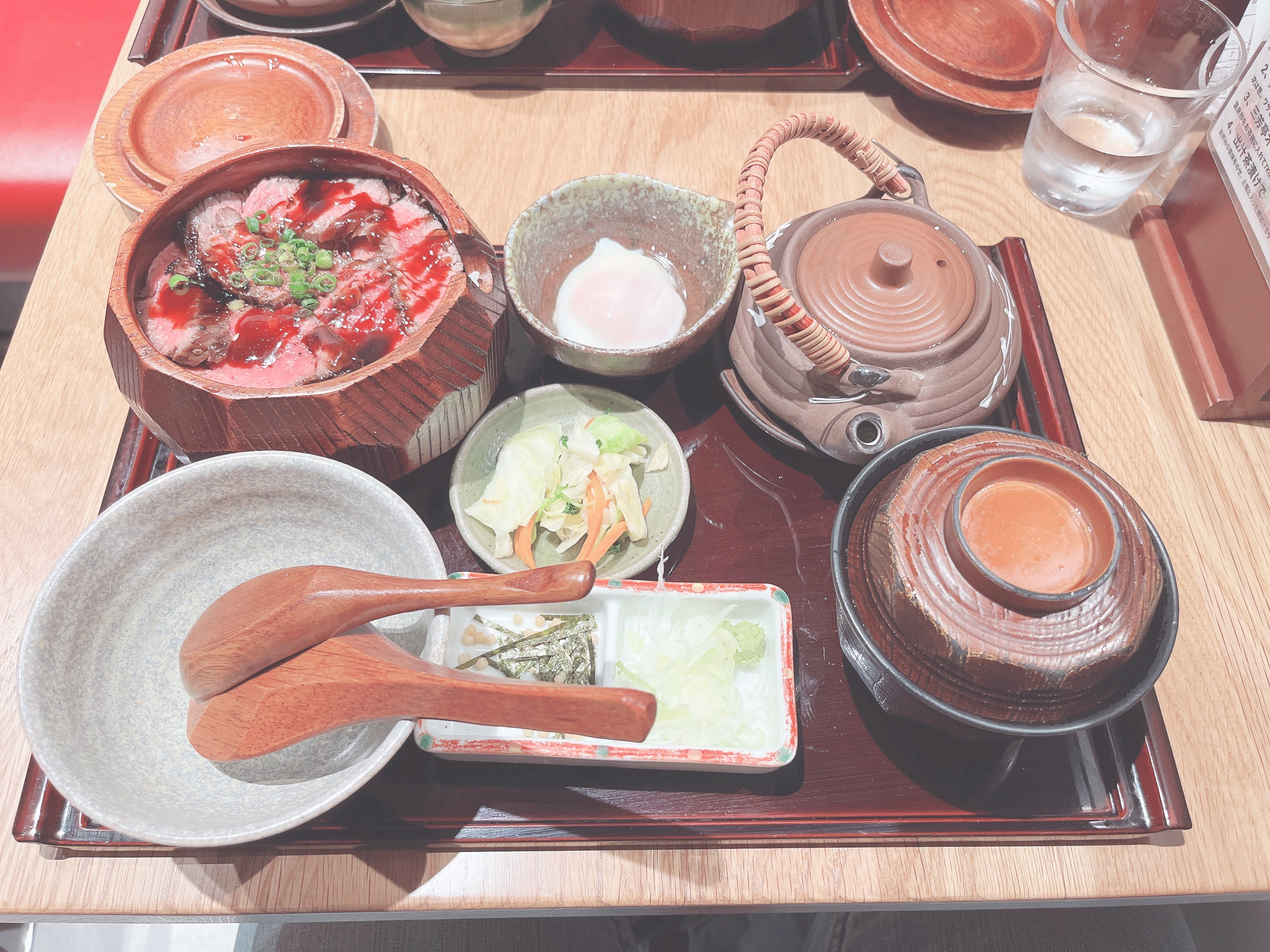 贅沢ランチで牛ひつまぶし♪