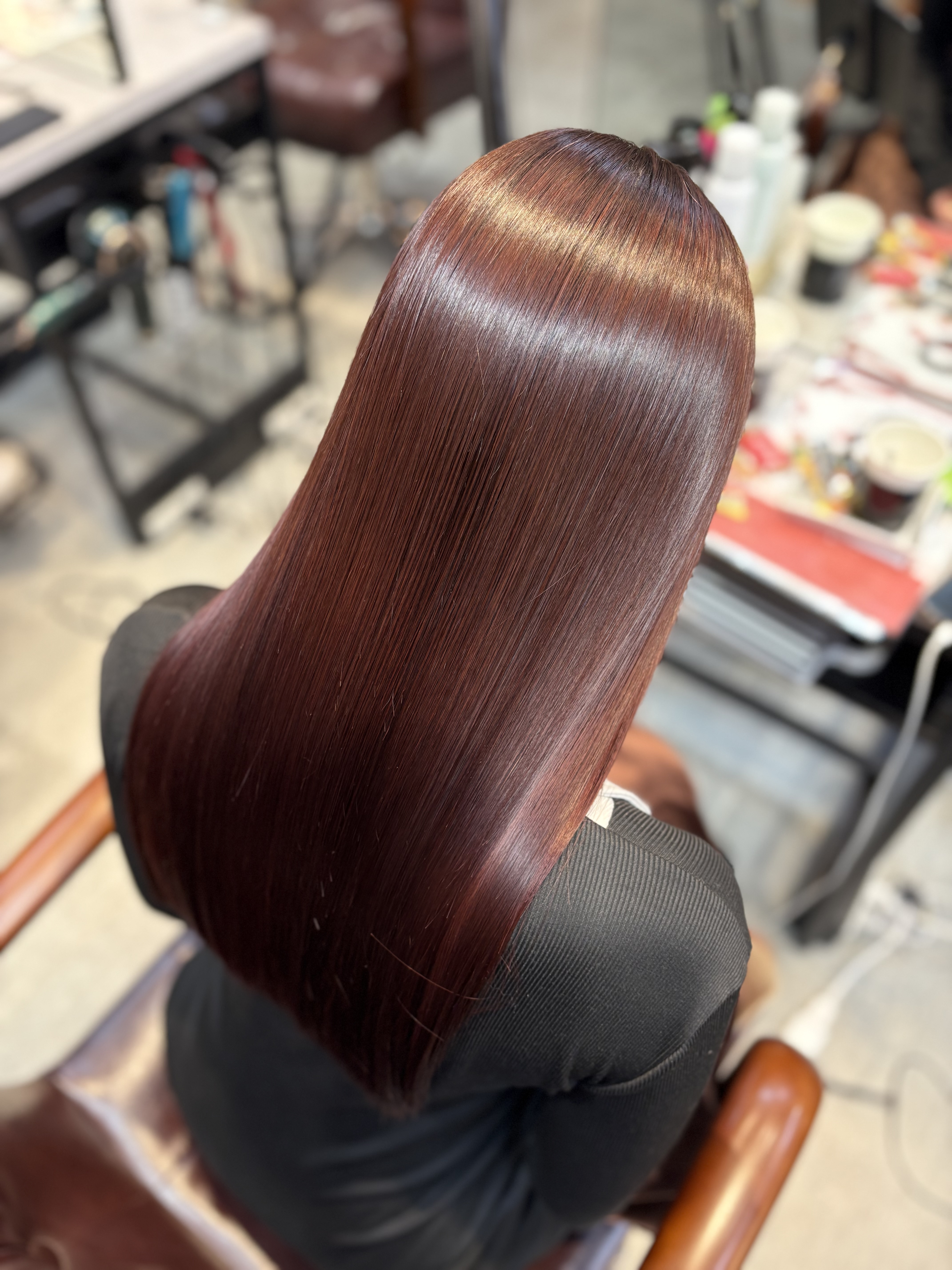 髪質改善カラー♪