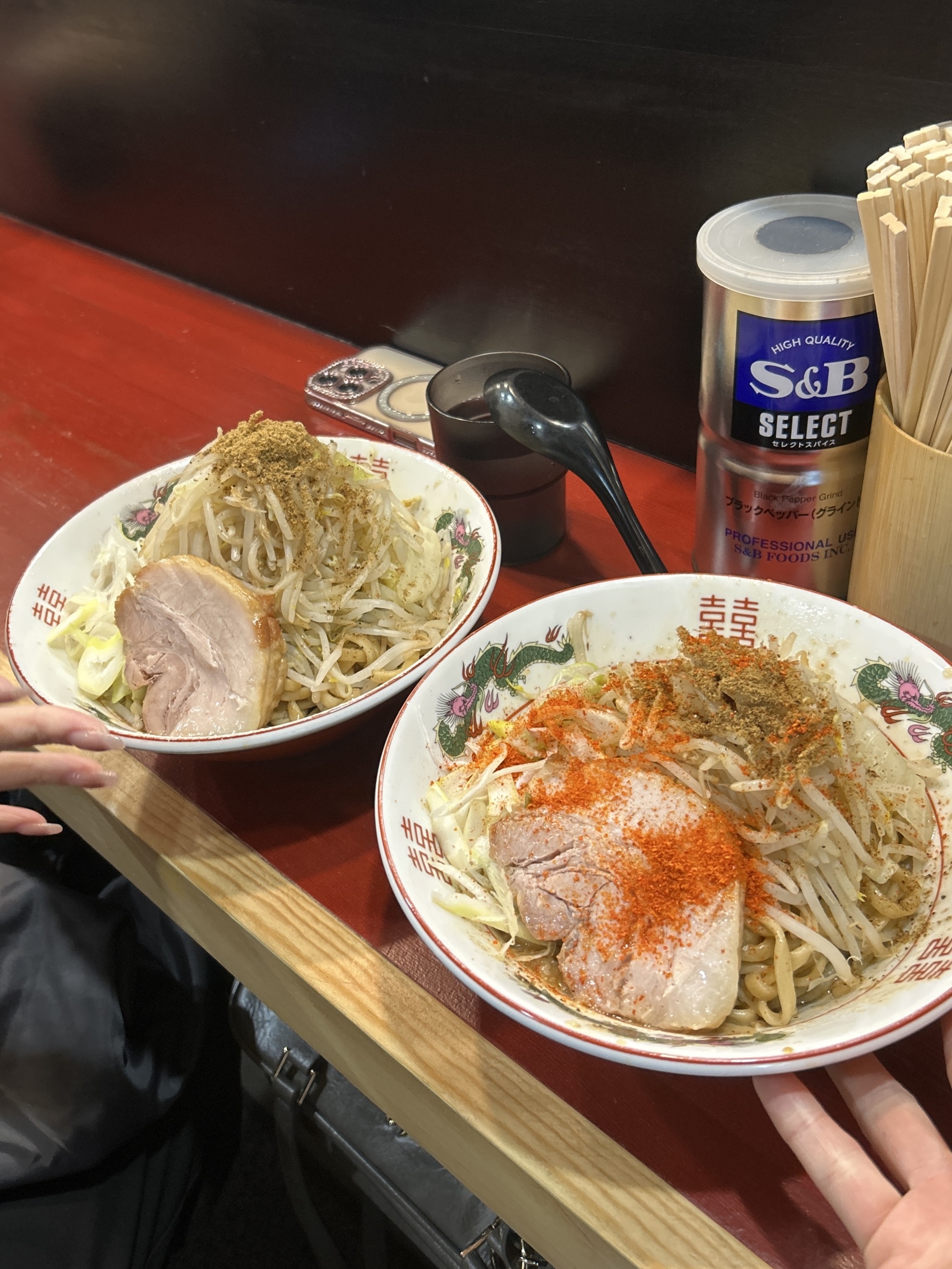 久しぶりに二郎ラーメンを食べてきました！