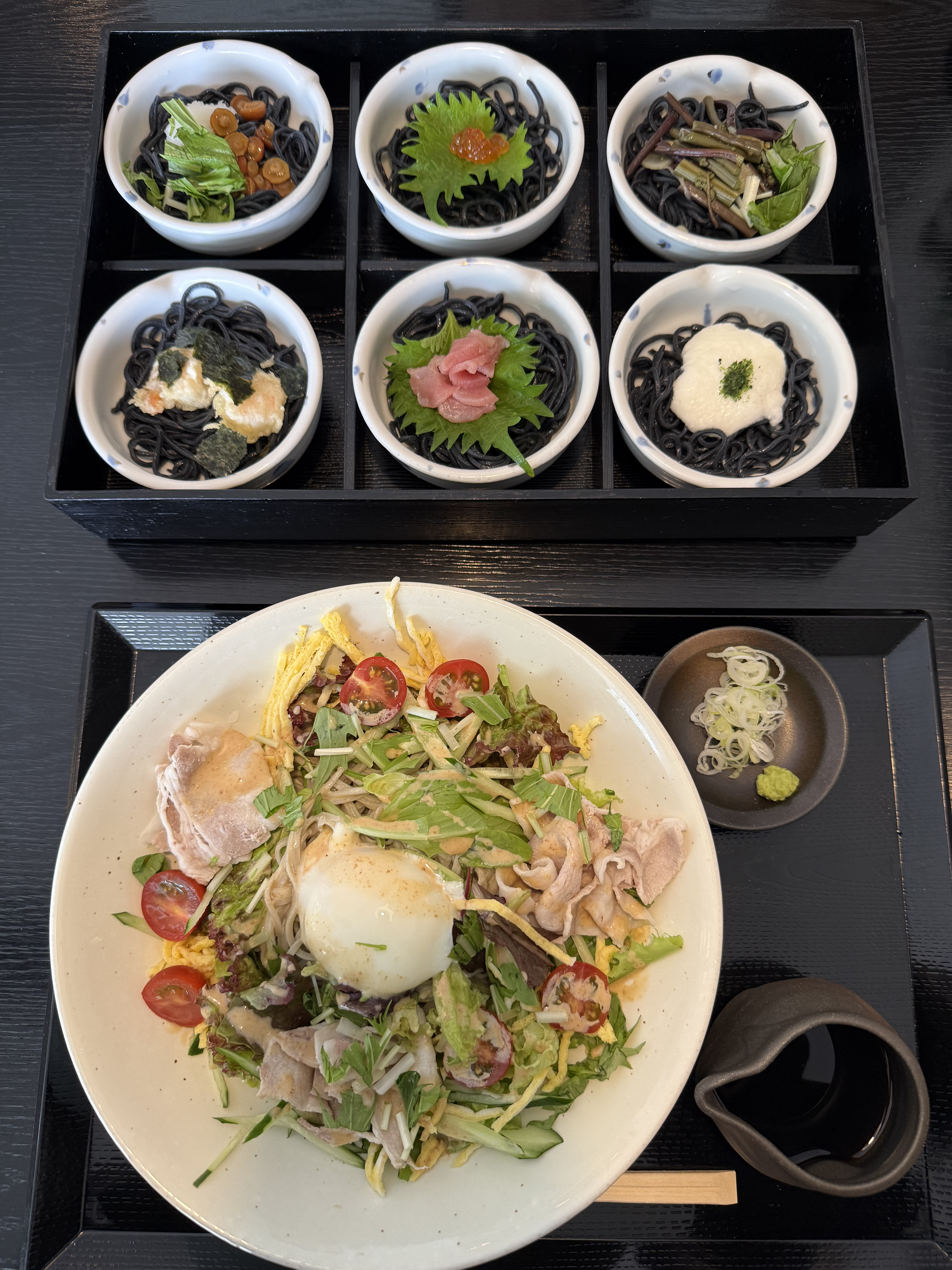 途中で出会ったお蕎麦屋さん
