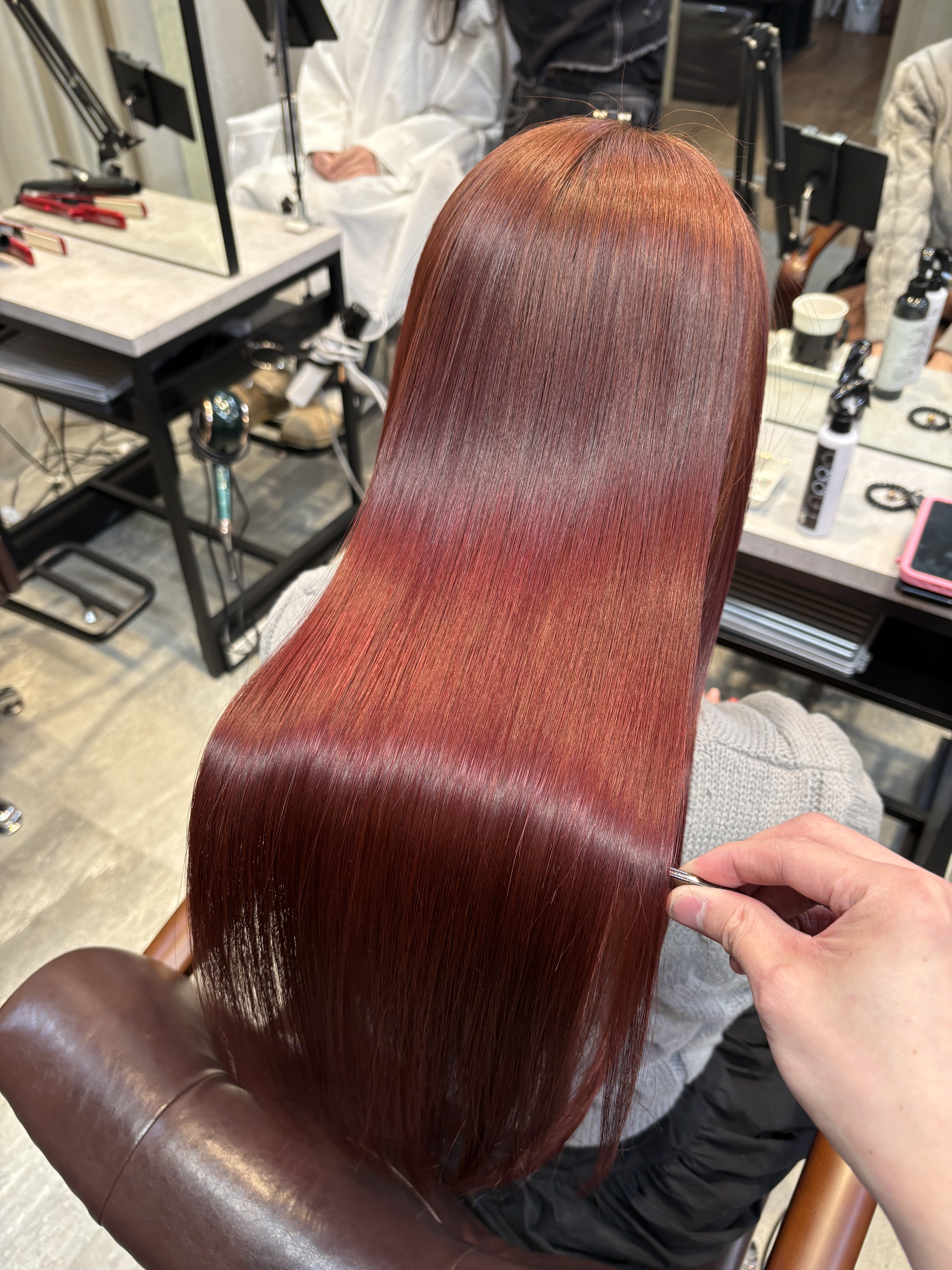 髪質改善カラー♪