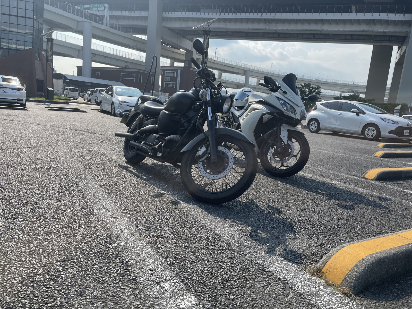 バイクで出かけてきました！