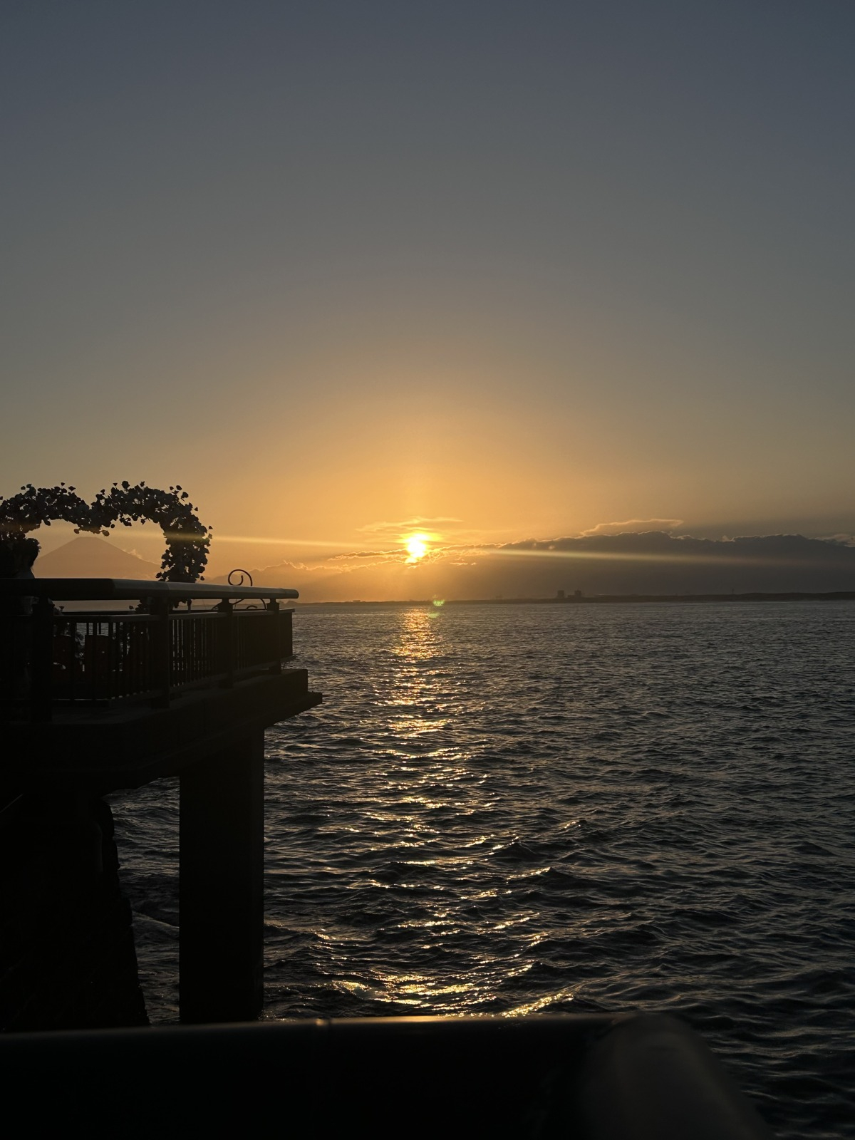 江ノ島で夕日を見てきました！