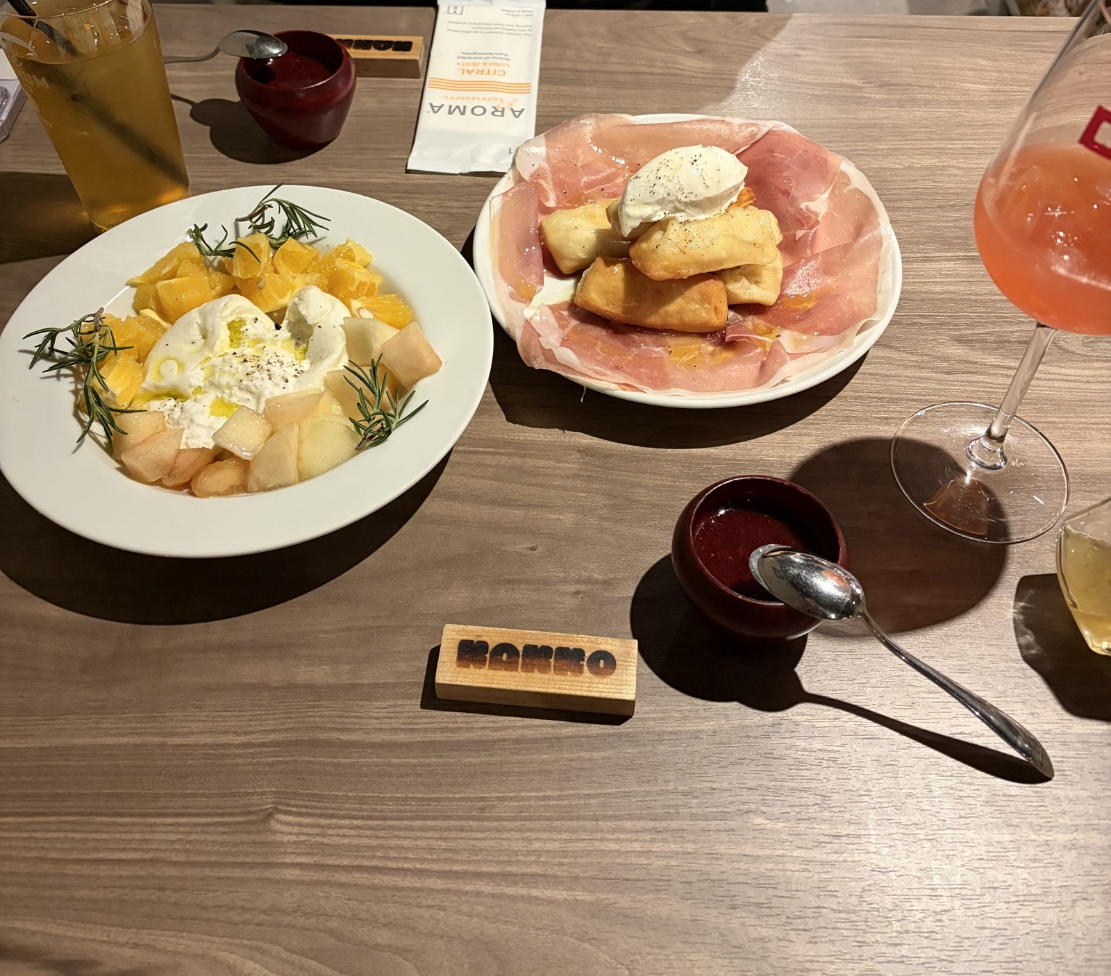 イタリアンでひと息つきました