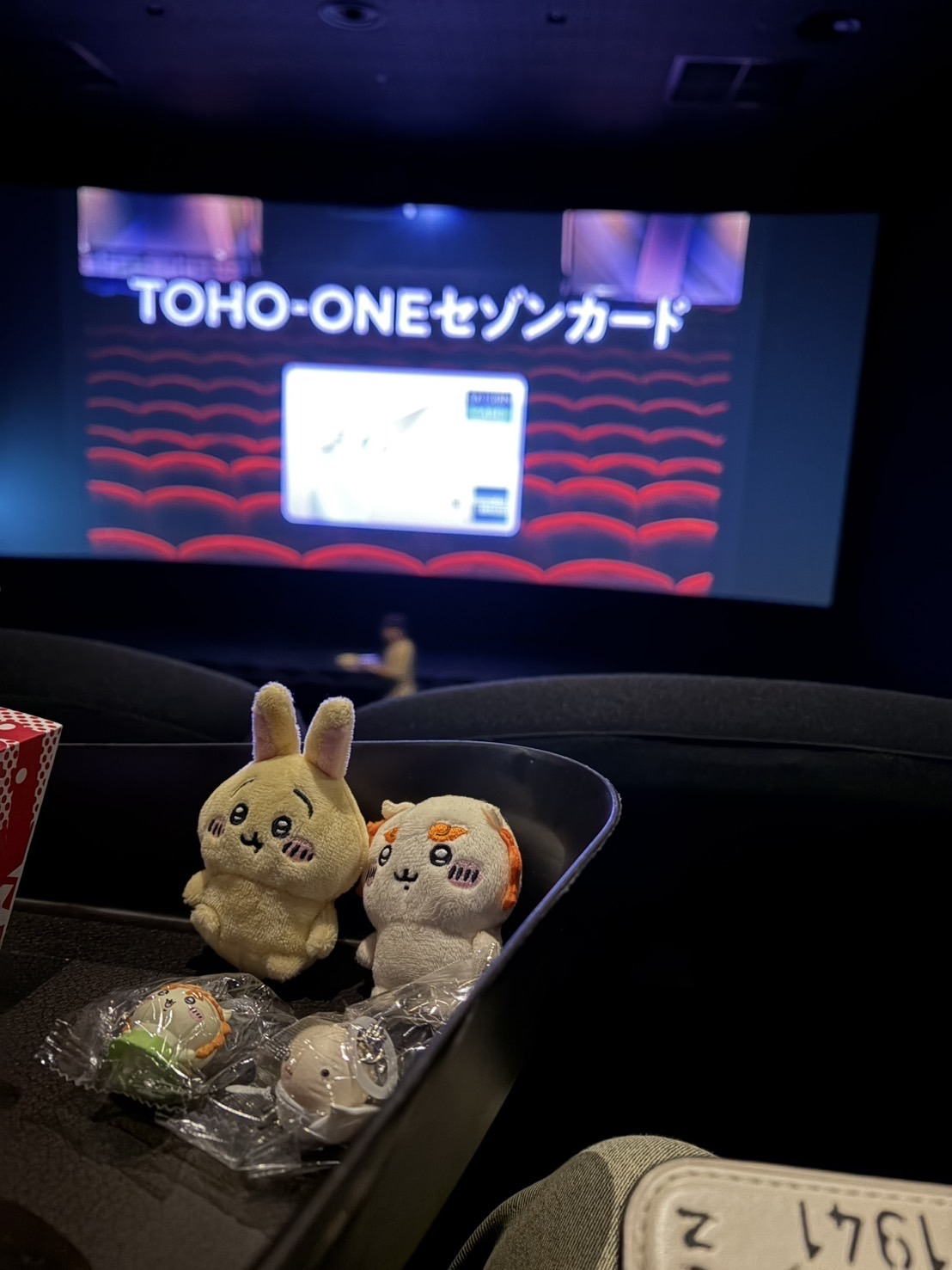 ぬいぐるみと映画を観てきました！