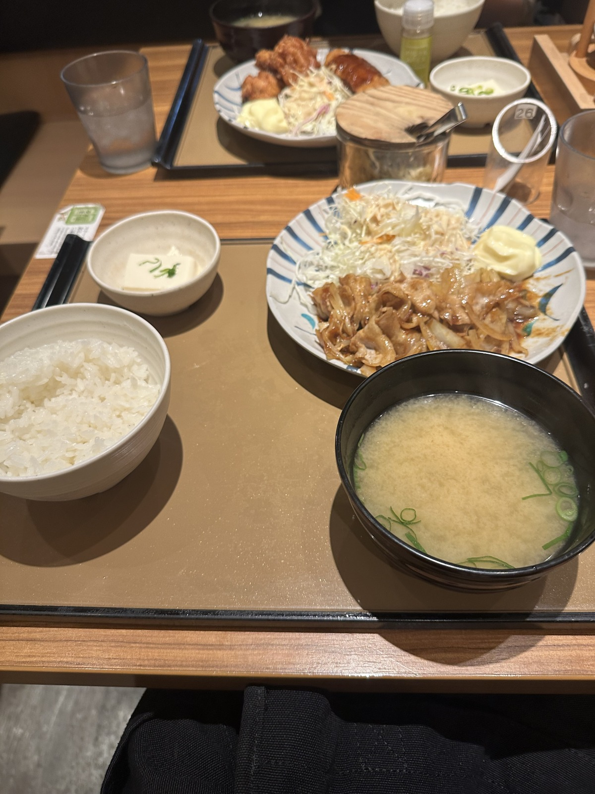 やよい軒で定食を食べました！
